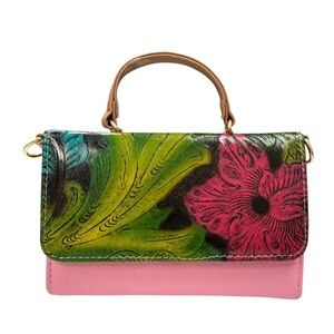 Vibrant Floral Mini Bag